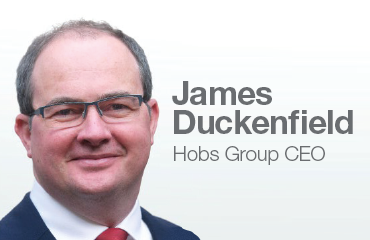 Message from the Hobs Group CEO, James Duckenfield